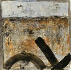 ML.06.B - Tweeluik - 20x20 cm - acryl op papier - 2016